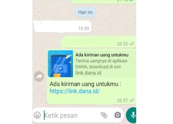 Kirim Saldo DANA Lewat Chat Selesai