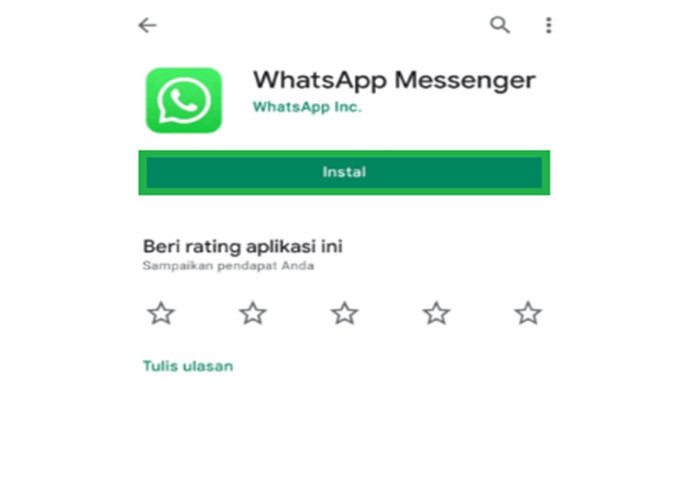 Hapus dan Instal Ulang Aplikasi WhatsApp Untuk Mengatasi Tidak Bisa Melakukan Panggilan WhatsApp