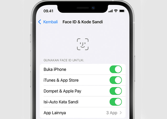 Cara Mengaktifkan Face ID iPhone