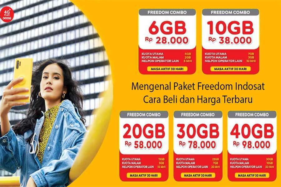 Mengenal Paket Freedom Indosat, Cara Beli dan Harga Terbaru