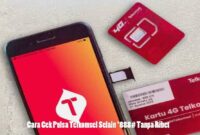 Cara Cek Pulsa Telkomsel Dengan Mudah