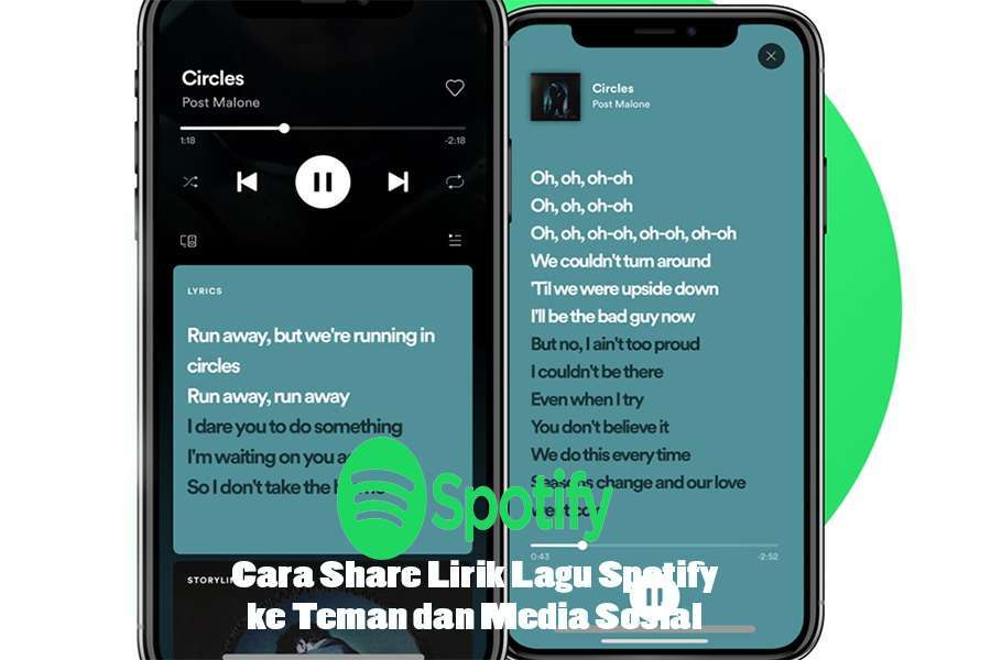 Cara Share Lirik Lagu Spotify ke Teman dan Media Sosial