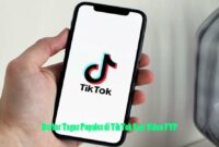 Daftar Tagar Populer di TikTok Biar Video FYP