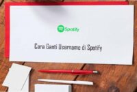 Cara Ganti Username di Spotify