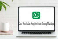 Cara Menulis dan Mengirim Pesan Kosong WhatsApp