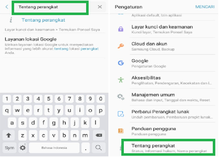 Cara Cek Tipe HP Samsung Untuk Semua Tipe