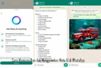 Cara Memunculkan dan Menggunakan Meta AI di WhatsApp