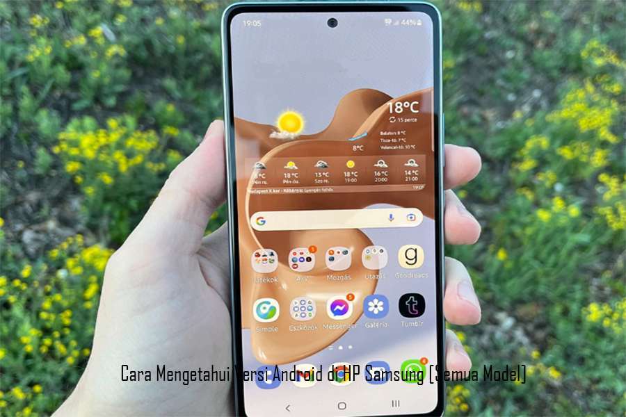 Cara Mengetahui Versi Android di HP Samsung