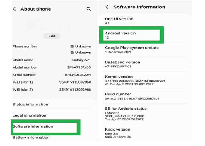 Cara Mengetahui Versi Android di HP Samsung Untuk Semua Model