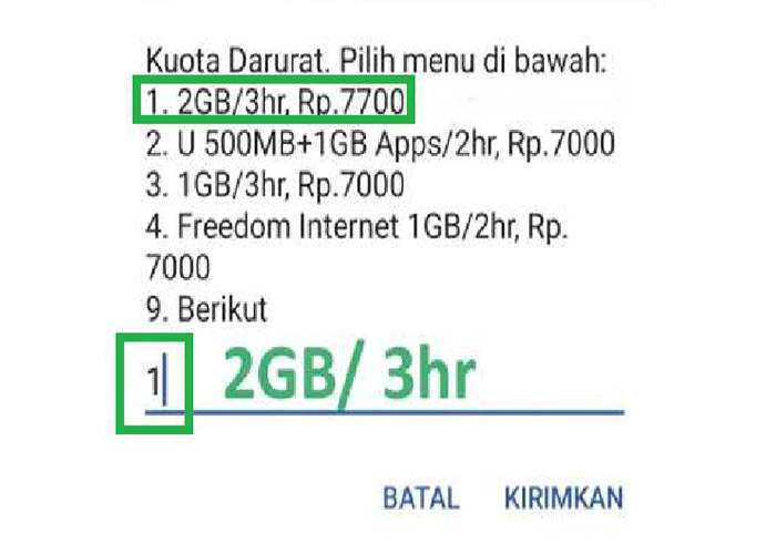 Cara Pinjam Kuota Indosat Darurat Dengan Mudah