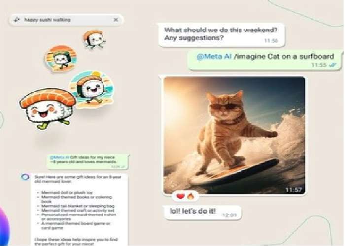 Daftar Fitur Meta AI di WhatsApp