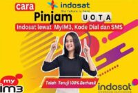 Syarat dan Cara Pinjam Kuota Indosat Darurat Tanpa Ribet